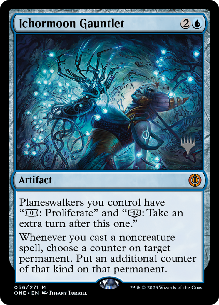 {R} Ichormoon Gauntlet (Promo Pack) [Phyrexia: All Will Be One Promos][PP ONE 056]