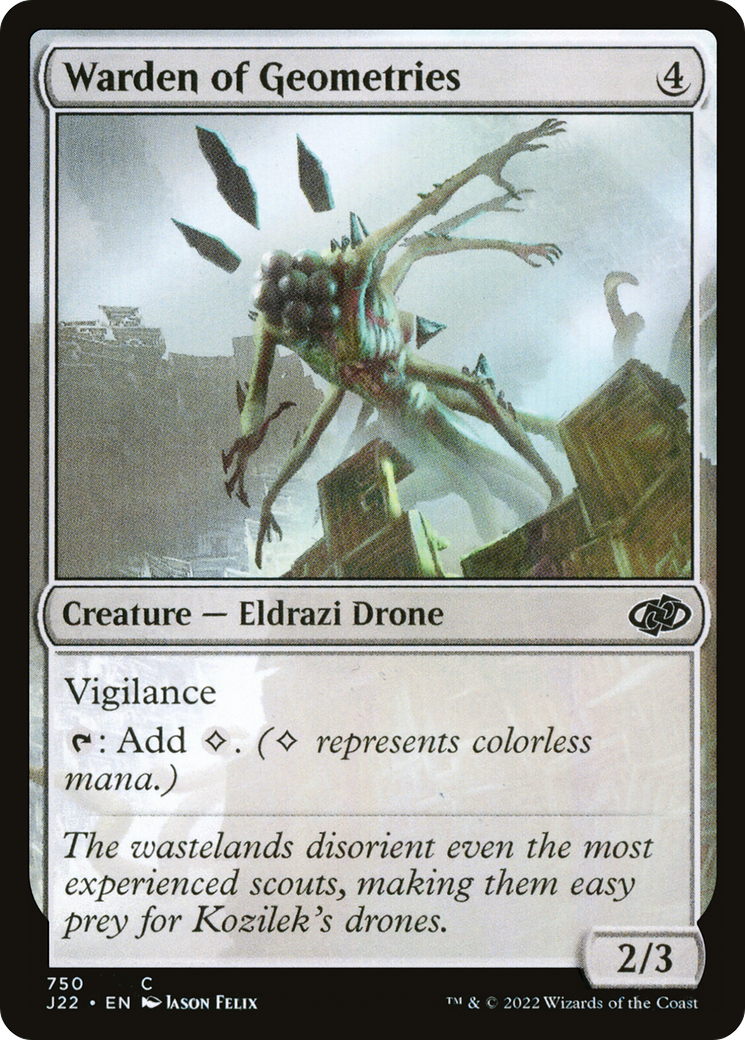 {C} Warden of Geometries [Jumpstart 2022][J22 750]