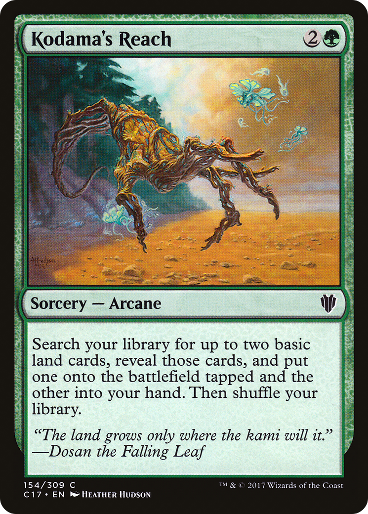 {C} Kodama's Reach [Commander 2017][C17 154]