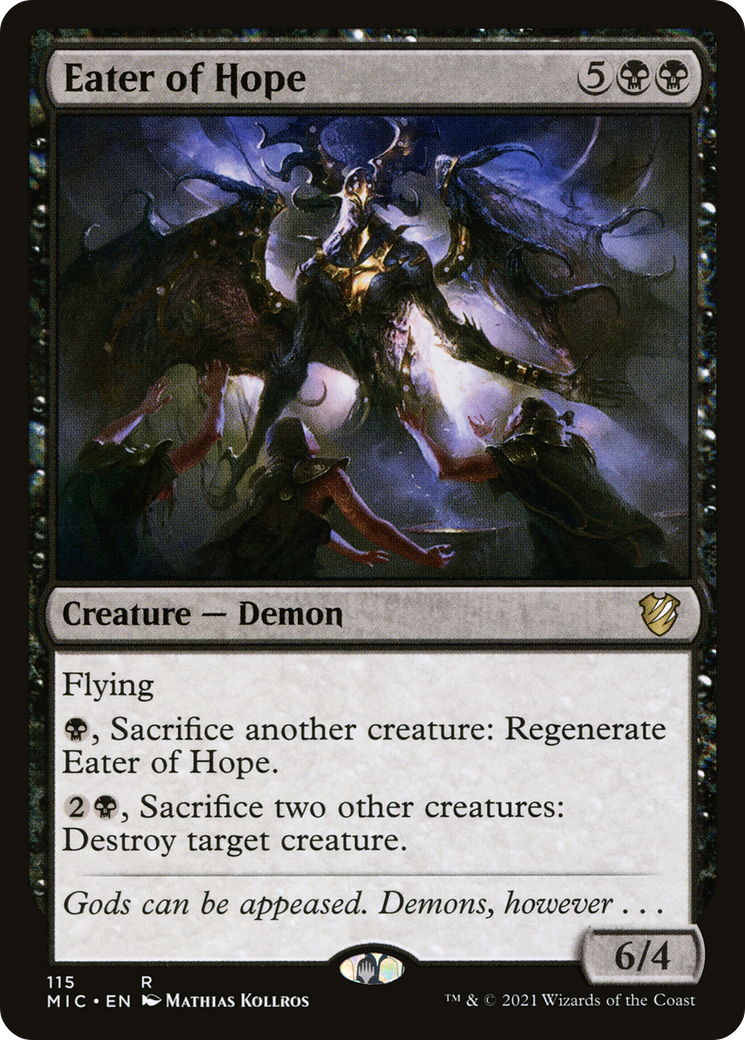 {R} Eater of Hope [Innistrad: Midnight Hunt Commander][MIC 115]