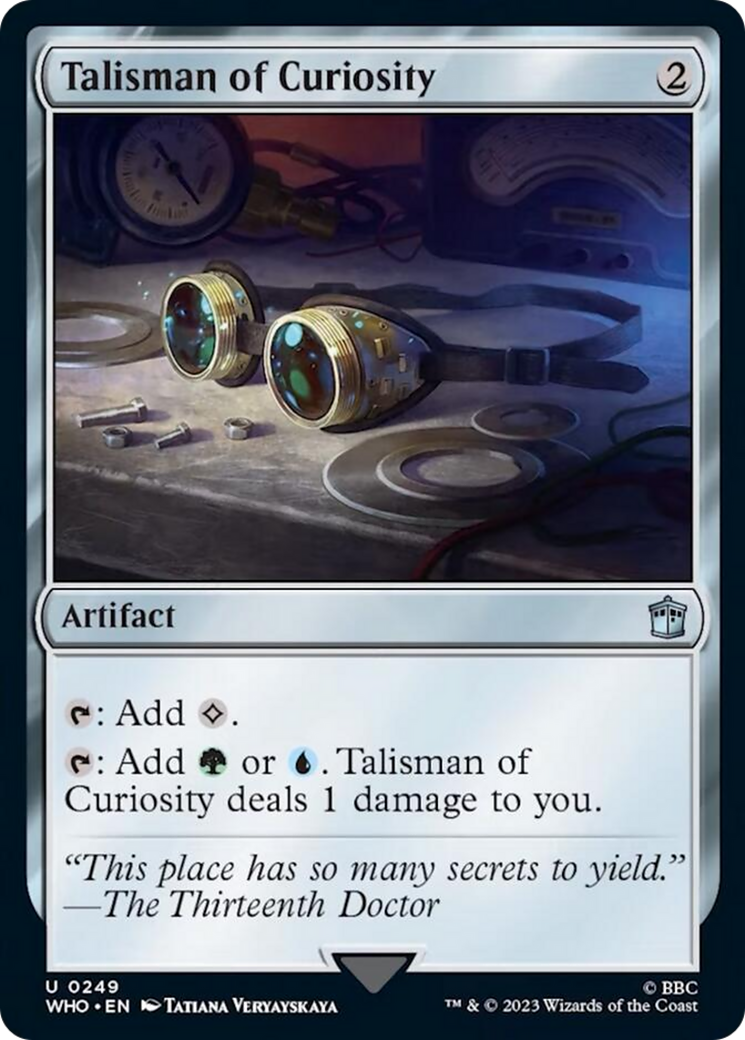 {C} Talisman of Curiosity [Doctor Who][WHO 249]