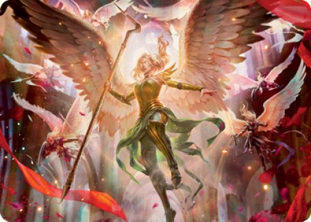 {A} Sigarda's Summons Art Card [Innistrad: Crimson Vow Art Series][AVOW 017]