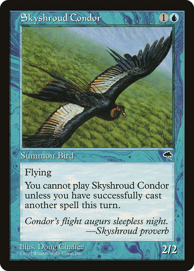 {C} Skyshroud Condor [Tempest][TMP 088]