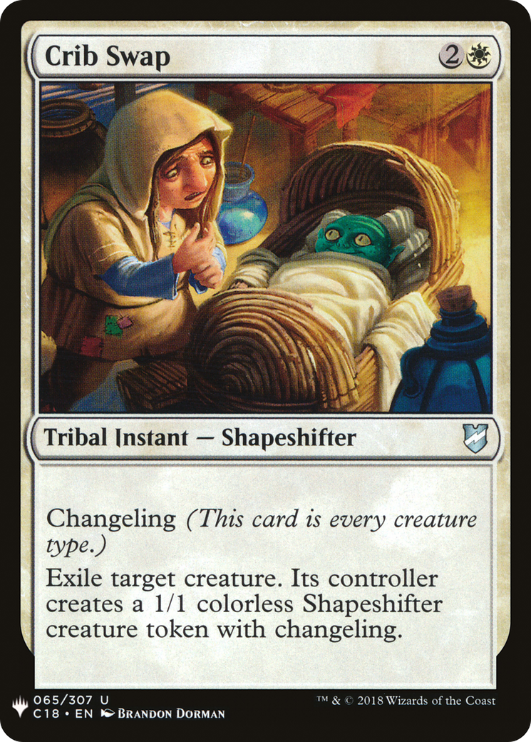 {C} Crib Swap [Mystery Booster][LS C18 065]
