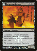 {R} Ravenous Demon // Archdemon of Greed [Dark Ascension Prerelease Promos][PR DKA 071]
