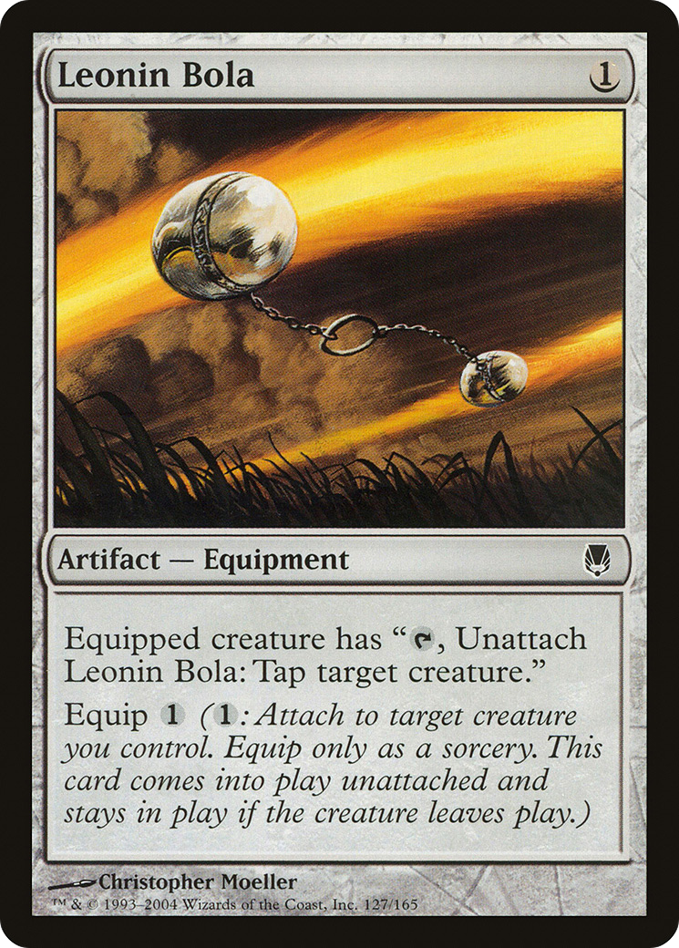 {C} Leonin Bola [Darksteel][DST 127]
