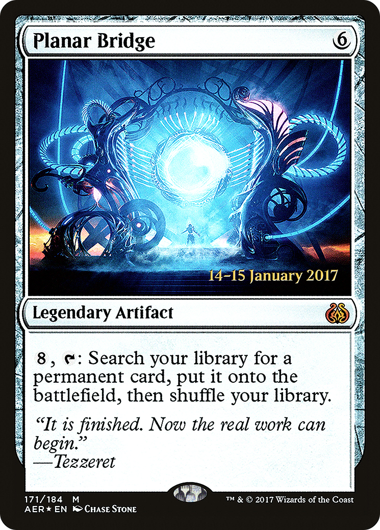 {R} Planar Bridge [Aether Revolt Prerelease Promos][PR AER 171]