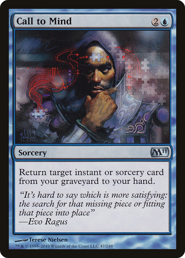{C} Call to Mind [Magic 2011][M11 047]