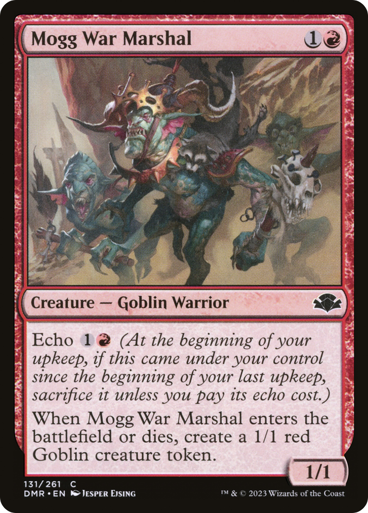 {C} Mogg War Marshal [Dominaria Remastered][DMR 131]