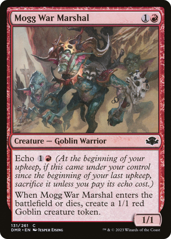 {C} Mogg War Marshal [Dominaria Remastered][DMR 131]