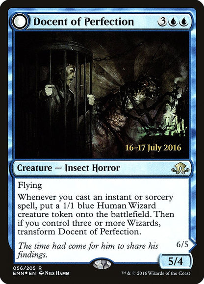 {R} Docent of Perfection // Final Iteration [Eldritch Moon Prerelease Promos][PR EMN 056]