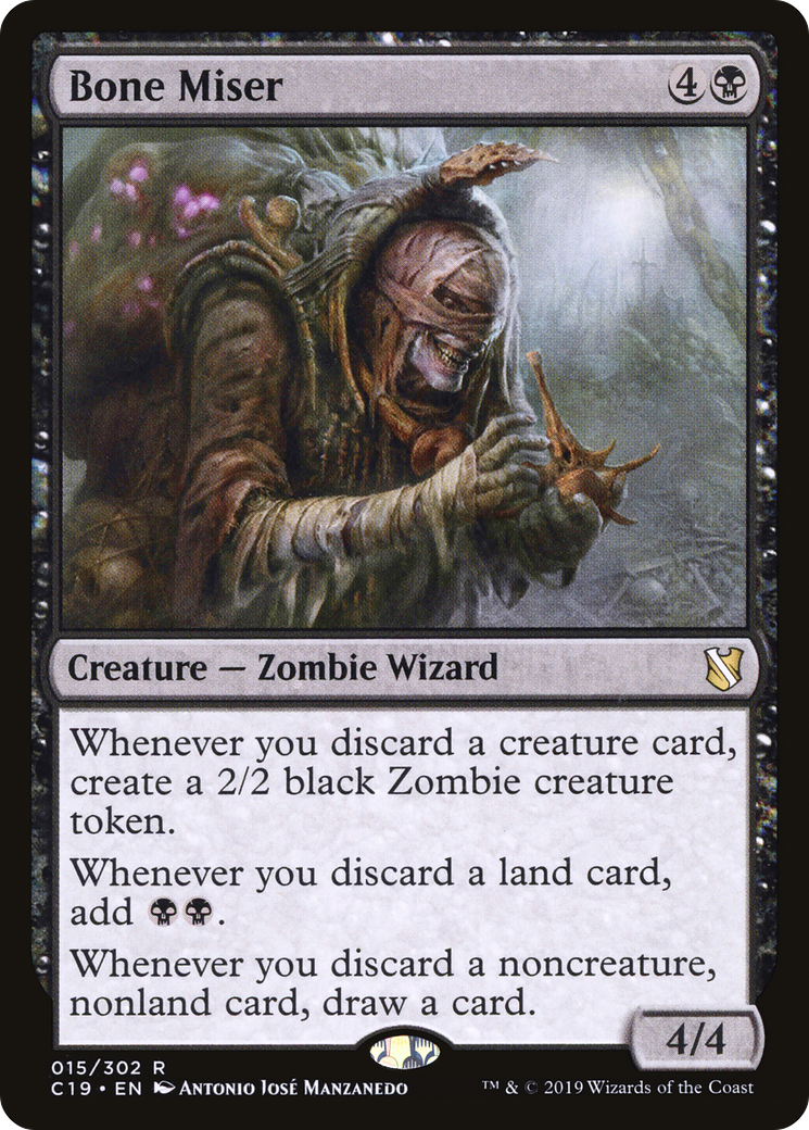 {R} Bone Miser [Commander 2019][C19 015]