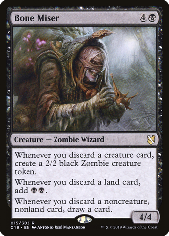 {R} Bone Miser [Commander 2019][C19 015]