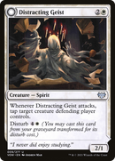 {C} Distracting Geist // Clever Distraction [Innistrad: Crimson Vow][VOW 009]