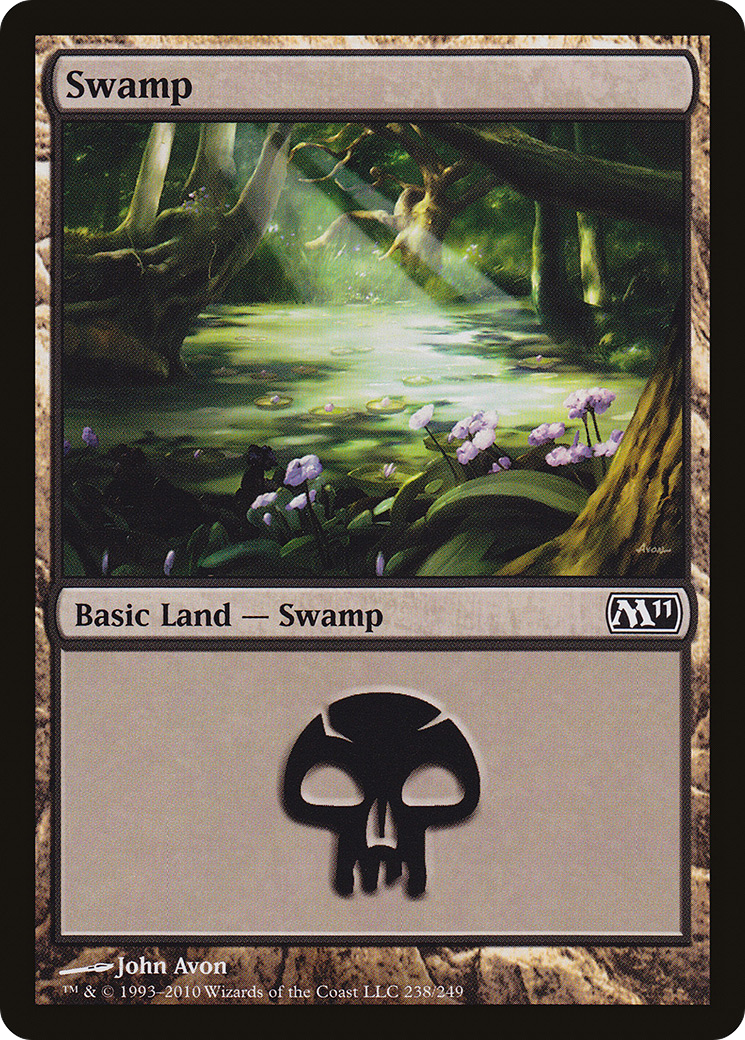 {B}[M11 238] Swamp (238) [Magic 2011]