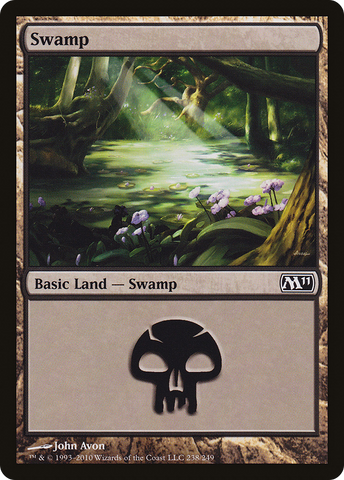 {B}[M11 238] Swamp (238) [Magic 2011]