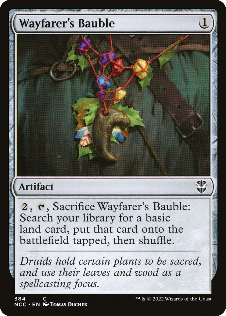 {C} Wayfarer's Bauble [Streets of New Capenna Commander][NCC 384]