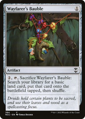 {C} Wayfarer's Bauble [Streets of New Capenna Commander][NCC 384]