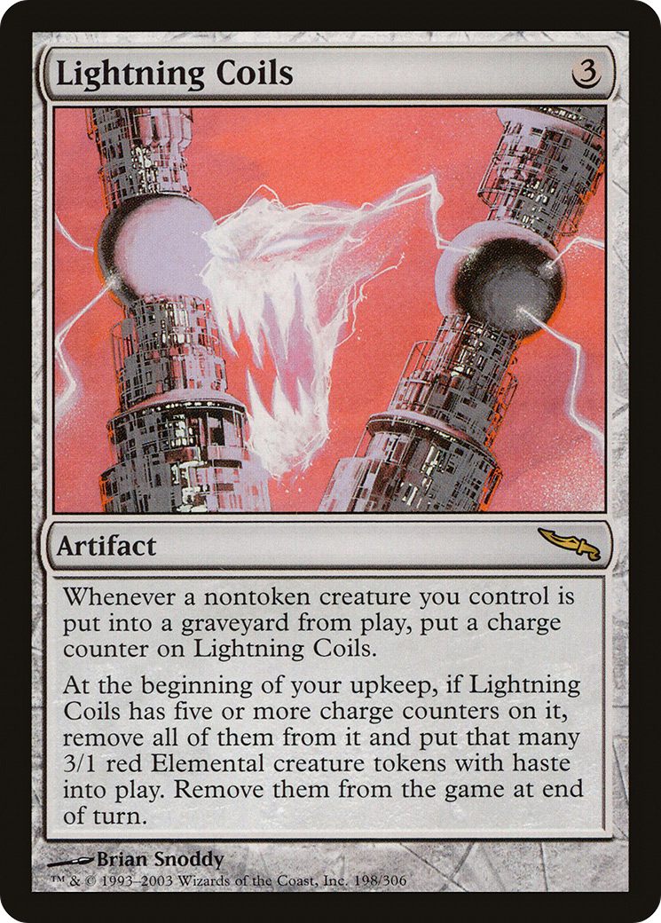 {R} Lightning Coils [Mirrodin][MRD 198]