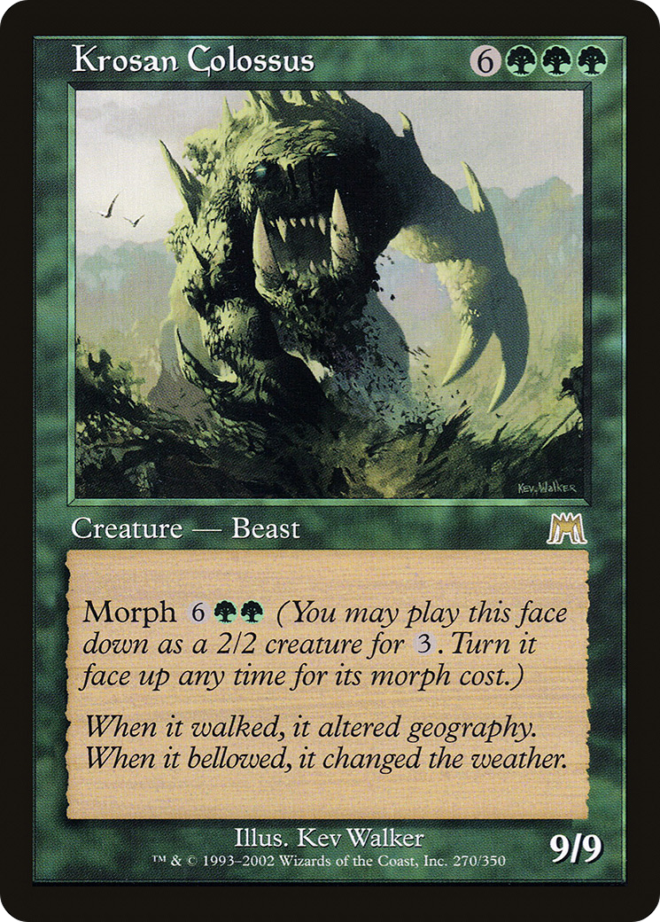 {R} Krosan Colossus [Onslaught][ONS 270]