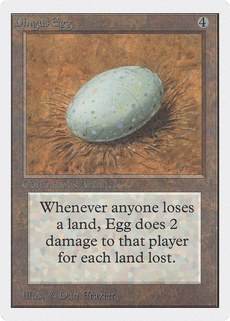{R} Dingus Egg [Unlimited Edition][2ED 242]