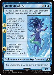 {@C} Summon: Shiva [FINAL FANTASY][FIN 078]