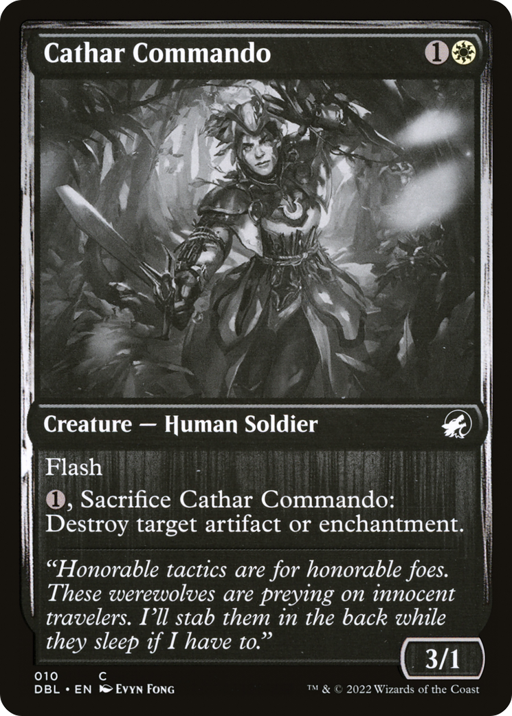 {C} Cathar Commando [Innistrad: Double Feature][DBL 010]