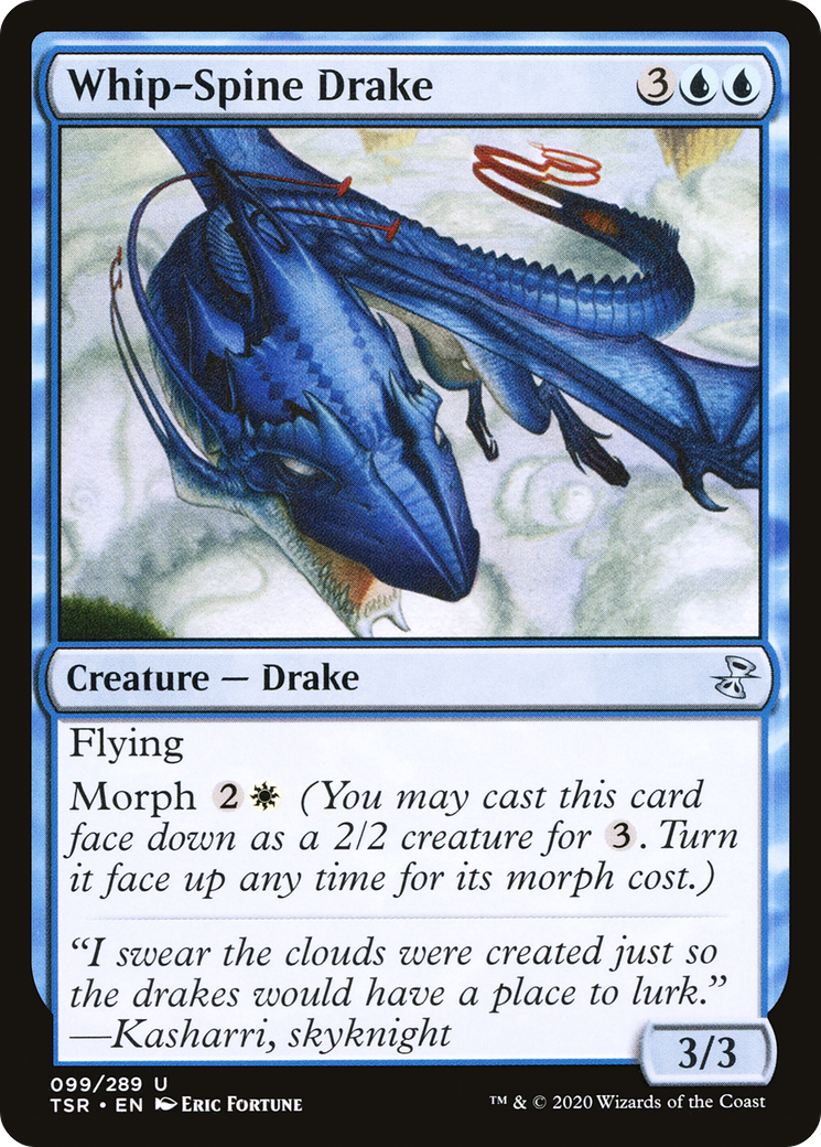 {C} Whip-Spine Drake [Time Spiral Remastered][TSR 099]