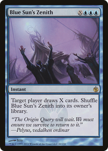 {R} Blue Sun's Zenith [Mirrodin Besieged][MBS 020]