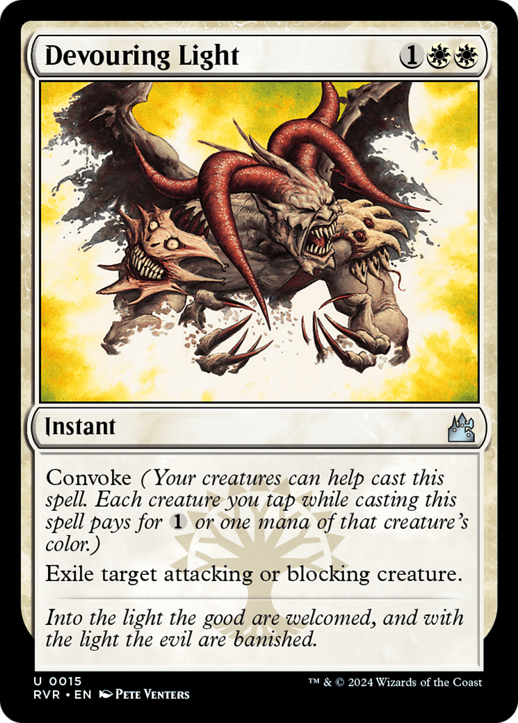{C} Devouring Light [Ravnica Remastered][RVR 015]
