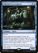 {R} Ethereal Investigator [Innistrad: Crimson Vow Commander][VOC 012]