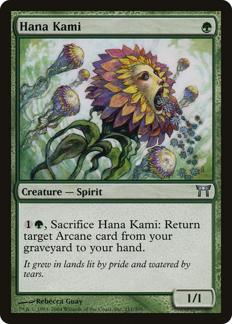 {C} Hana Kami [Champions of Kamigawa][CHK 211]
