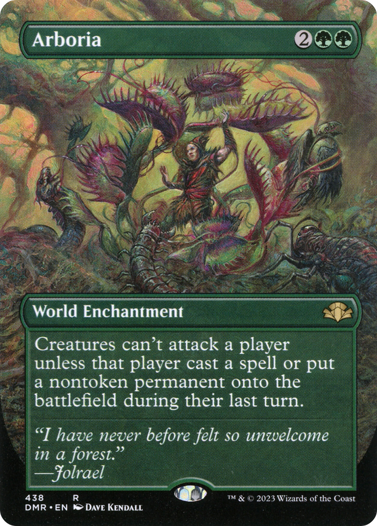 {R} Arboria (Borderless Alternate Art) [Dominaria Remastered][DMR 438]