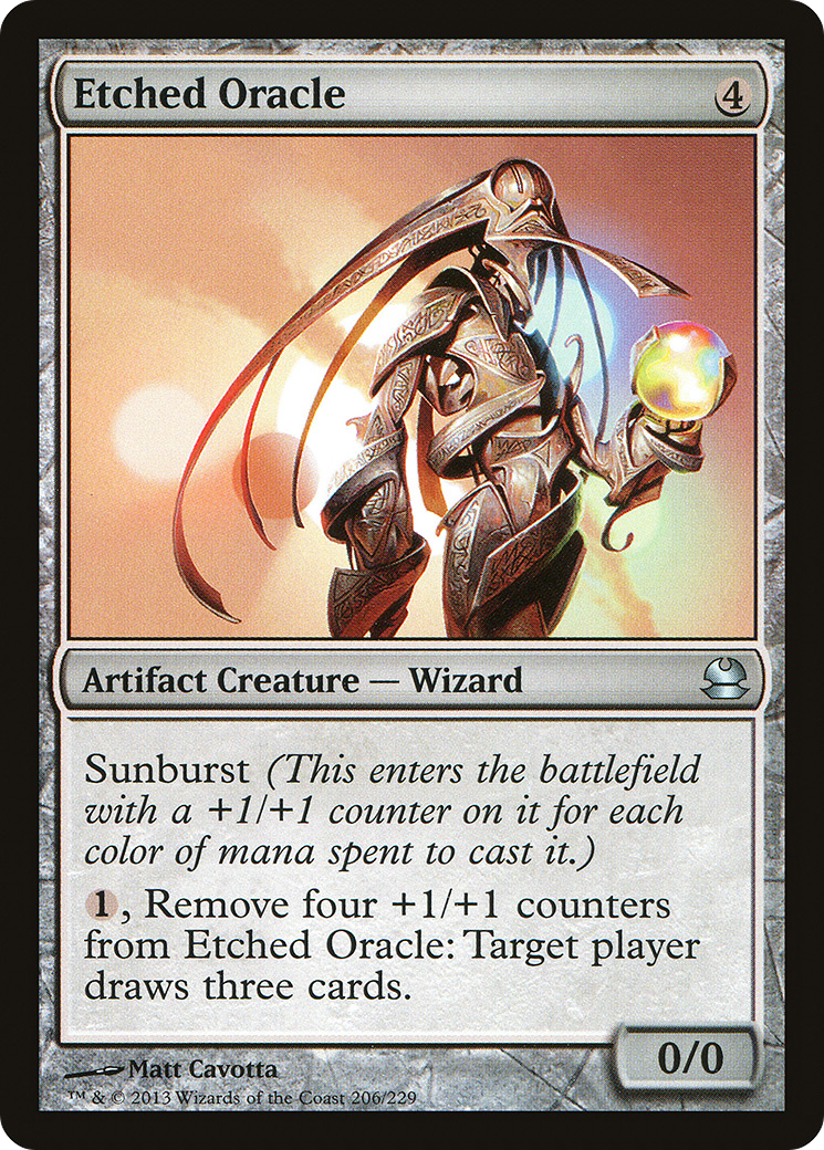 {C} Etched Oracle [Modern Masters][MMA 206]
