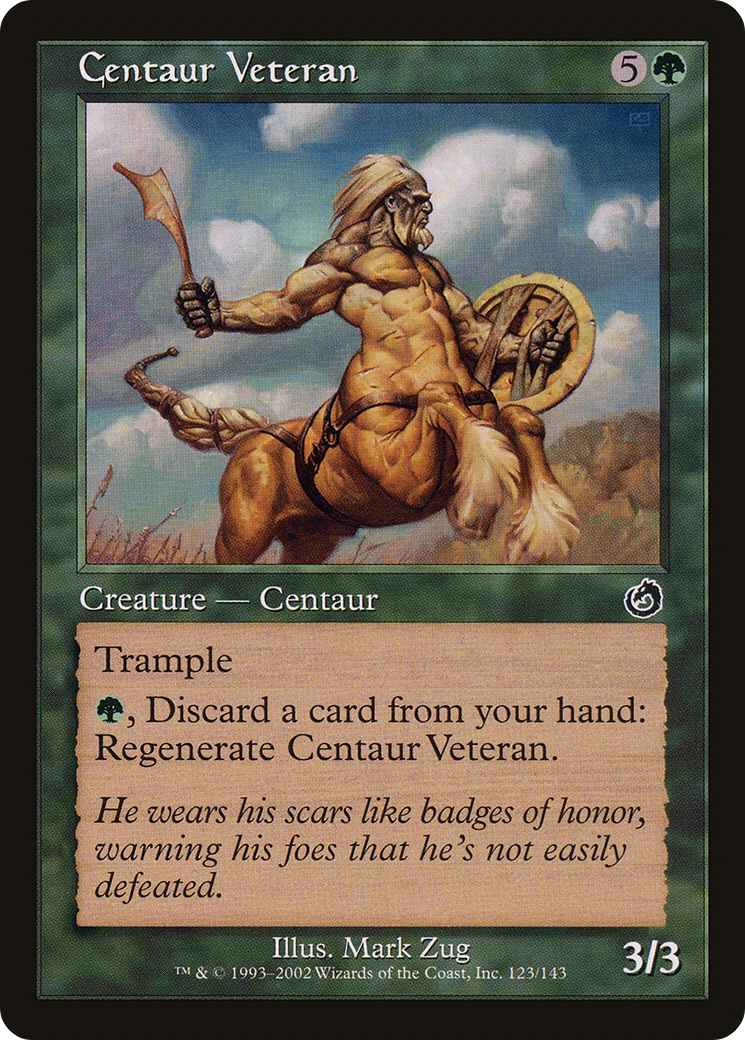 {C} Centaur Veteran [Torment][TOR 123]
