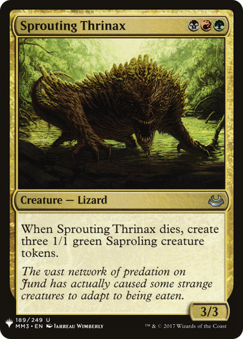 {C} Sprouting Thrinax [Mystery Booster][LS MM3 189]