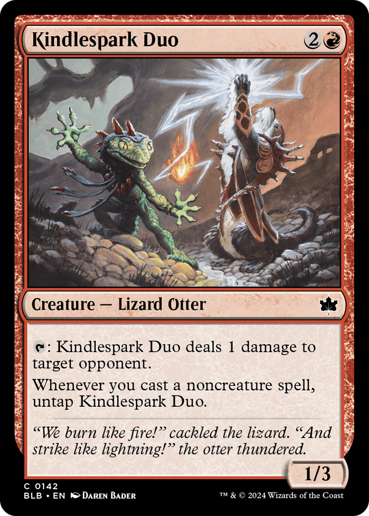 {@C} Kindlespark Duo [Bloomburrow][BLB 142]