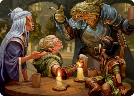 {A} You Meet in a Tavern Art Card [Dungeons & Dragons: Adventures in the Forgotten Realms Art Series][AAFR 049]