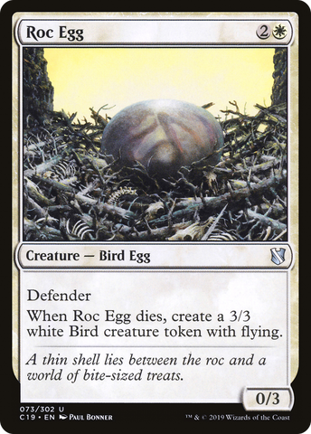 {C} Roc Egg [Commander 2019][C19 073]