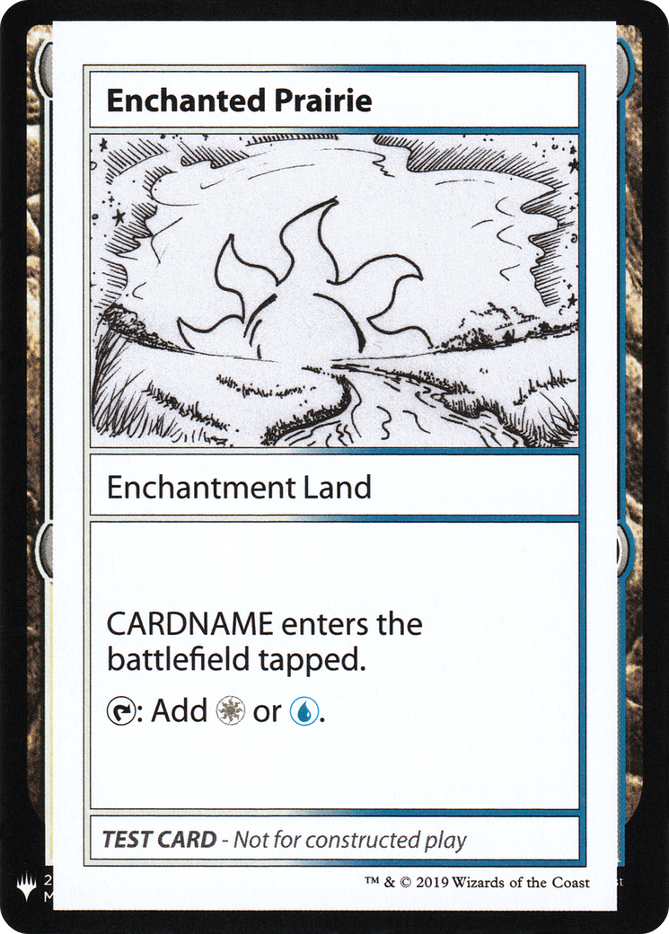 {R} Enchanted Prairie [Mystery Booster Playtest Cards][CON CMB1 115]