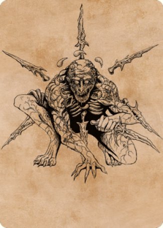 {A} Bhaal, Lord of Murder Art Card [Commander Legends: Battle for Baldur's Gate Art Series][ACLB 063]
