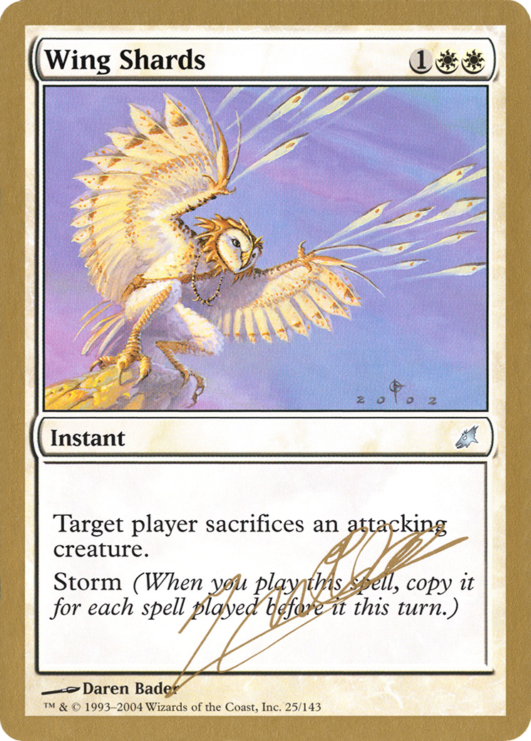 {C} Wing Shards (Julien Nuijten) [World Championship Decks 2004][GB WC04 JN25]