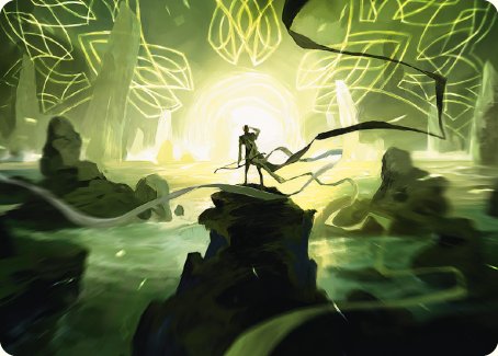 {A} Legolas, Master Archer Art Card [The Lord of the Rings: Tales of Middle-earth Art Series][ALTR 045]