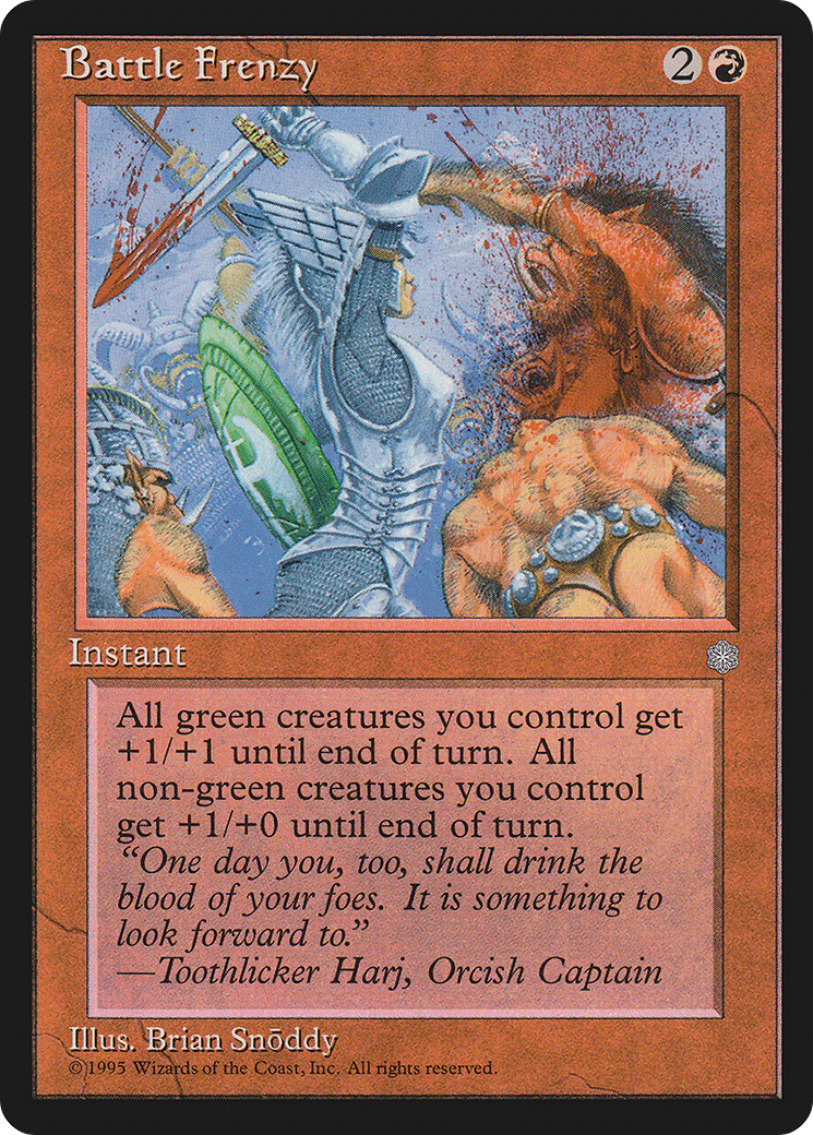 {C} Battle Frenzy [Ice Age][ICE 175]