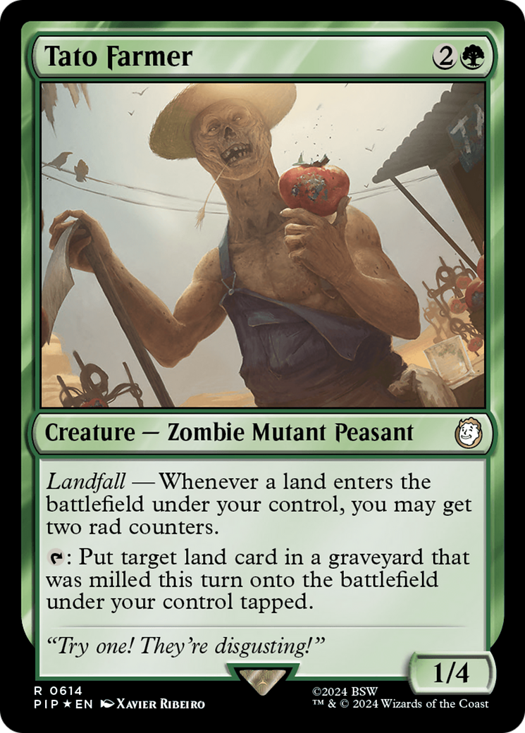 {R} Tato Farmer (Surge Foil) [Fallout][PIP 614]