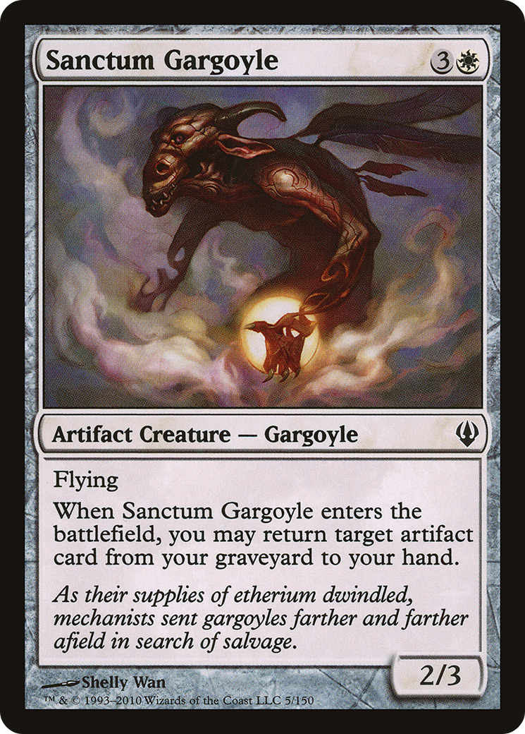 {C} Sanctum Gargoyle [Archenemy][ARC 005]