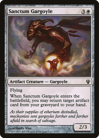 {C} Sanctum Gargoyle [Archenemy][ARC 005]