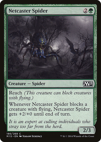 {C} Netcaster Spider [Magic 2015][M15 186]
