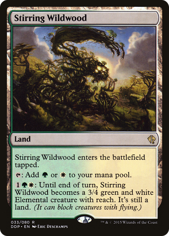 {R} Stirring Wildwood [Duel Decks: Zendikar vs. Eldrazi][DDP 033]
