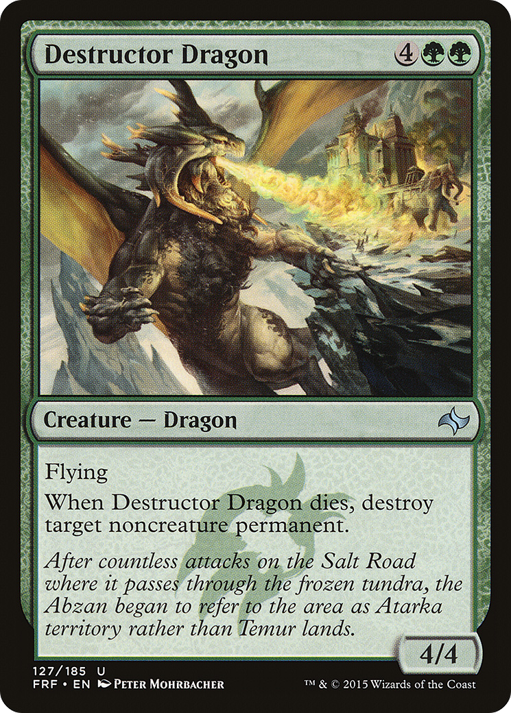 {C} Destructor Dragon [Fate Reforged][FRF 127]